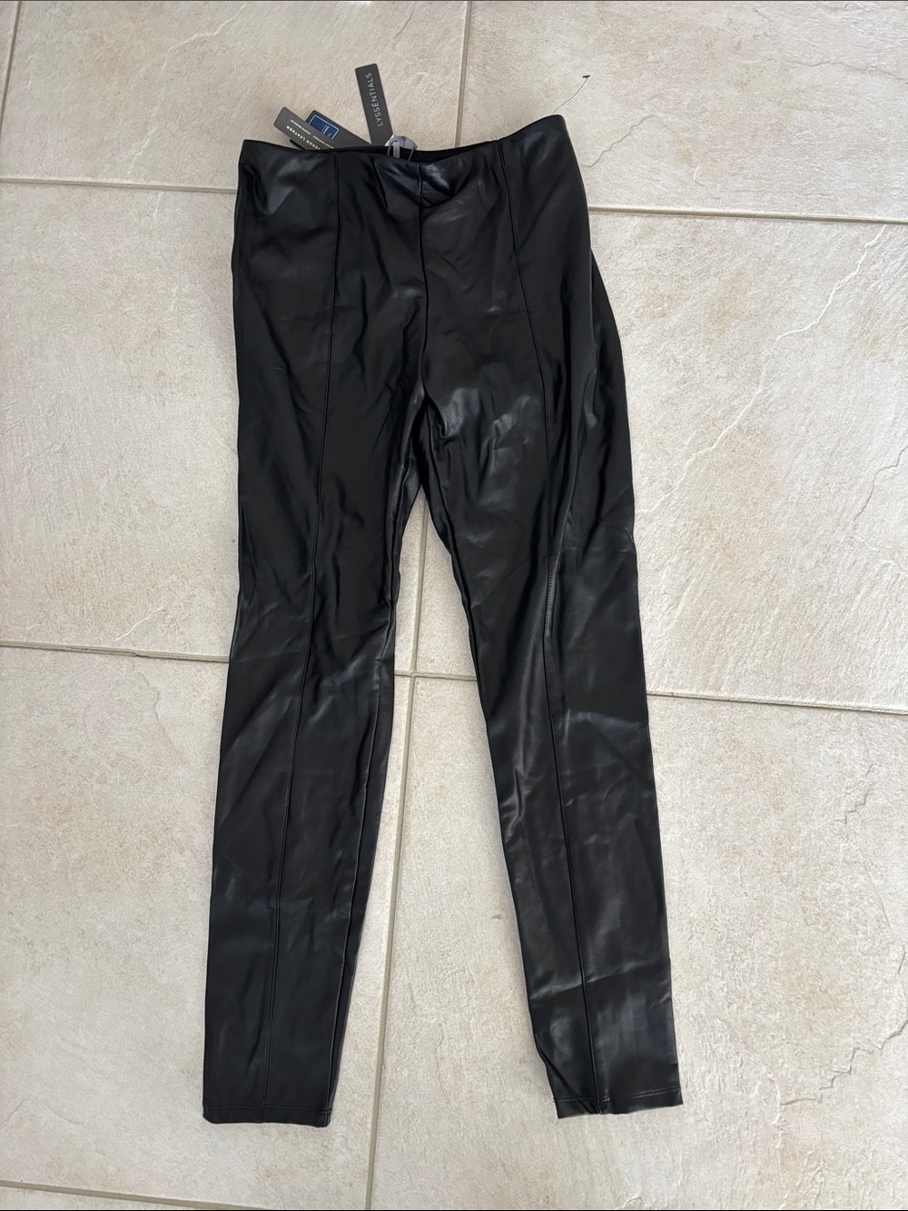 Lysse Women’s Black Vegan Leather Leggings